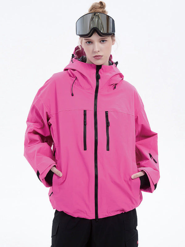 Women's Durable Mountain Pro All Weather Thermal 3L Snow Jacket