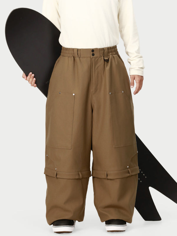 Men's UrbanCraft Double Knee Utility Cargo Snow Pants with Rivet-Reinforced Panels