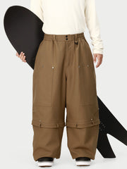Men's UrbanCraft Double Knee Utility Cargo Snow Pants with Rivet-Reinforced Panels