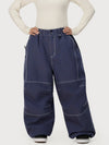 Women's UrbanCraft Workwear Baggy Snow Pants with Enhanced Knee Mobility Design
