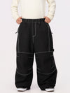 Men's UrbanCraft Workwear Baggy Snow Pants with Enhanced Knee Mobility Design