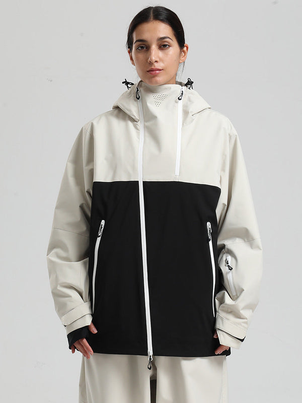 Women's Gsou Snow HyperDrive All-Season Color Block Mountain Cargo Snow Jacket