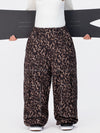 Women's Nightline Park Rider Reflective Trim Cargo Pockets Baggy Snow Pants