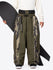 Men's Wild Motion Reflective Colorblock Extra Baggy Snow Pants