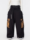 Women's Hyper Flux Urban Graffiti Freestyle Baggy Cargo Snowboard Pants - Park Rider