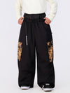 Men's Hyper Flux Urban Graffiti Freestyle Baggy Cargo Snowboard Pants - Park Rider