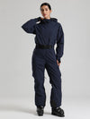 Women's Gsou Snow Alpine Luxe Slim Fit Full Body Onesie Ski Jumpsuit
