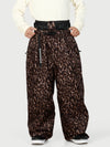 Men's Urban Vibe Workwear-Inspired Rivet-Trim Wide Fit OG Baggy Snow Pants