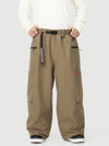 Men's Techline Durable Stretch Utility Cargo Snow Pants – Baggy Freestyle Fit