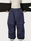 Women's UrbanCraft Workwear Baggy Snow Pants with Enhanced Knee Mobility Design
