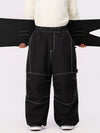 Men's UrbanCraft Workwear Baggy Snow Pants with Enhanced Knee Mobility Design