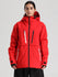 Women's Gsou Snow Durable Mountain Pro Winter Function Cargo Snow Jacket