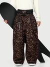 Men's Urban Vibe Workwear-Inspired Rivet-Trim Wide Fit OG Baggy Snow Pants