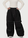 Women's UrbanCraft Workwear Baggy Snow Pants with Enhanced Knee Mobility Design