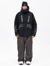 Men's Chillform Reflective Camo Snow Suit – Glow Trail Jacket with Freerider Baggy Snow Pants Set
