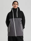 Women's Gsou Snow HyperDrive All-Season Color Block Mountain Cargo Snow Jacket