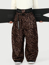 Men's Urban Vibe Workwear-Inspired Rivet-Trim Wide Fit OG Baggy Snow Pants