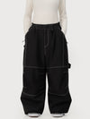 Women's UrbanCraft Workwear Baggy Snow Pants with Enhanced Knee Mobility Design