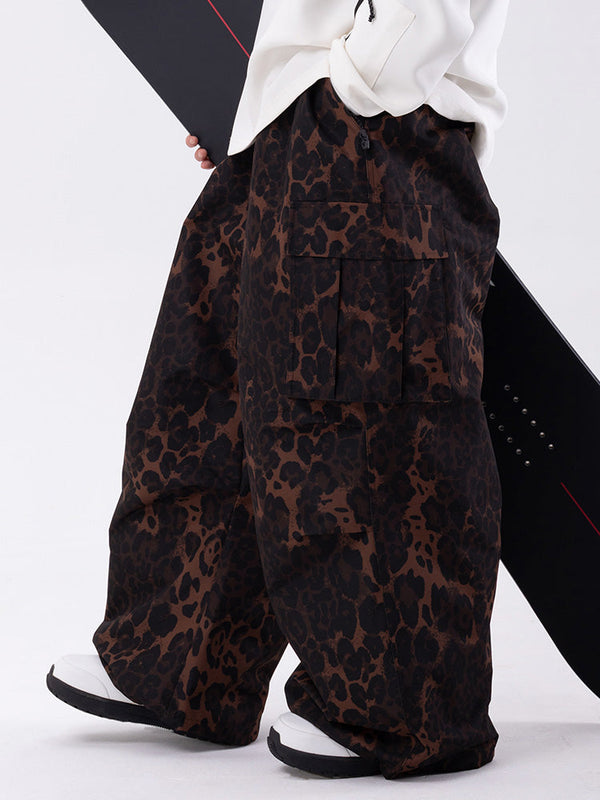 Men's Mountain Chill Freestyle Prime Baggy Leopard Snowboard Pants