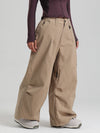 Women's Gsou Snow Durable Urban Vibe All Function Baggy Snow Pants