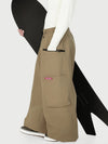 Women's Techline Durable Stretch Utility Cargo Snow Pants – Baggy Freestyle Fit