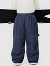 Men's UrbanCraft Workwear Baggy Snow Pants with Enhanced Knee Mobility Design