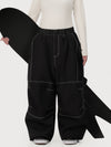 Women's UrbanCraft Workwear Baggy Snow Pants with Enhanced Knee Mobility Design