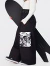Women's Hyper Flux Urban Graffiti Freestyle Baggy Cargo Snowboard Pants - Park Rider