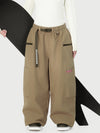 Women's Techline Durable Stretch Utility Cargo Snow Pants – Baggy Freestyle Fit