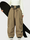 Women's Techline Workwear-Inspired Utility Cargo Snow Pants – Baggy Freestyle Fit
