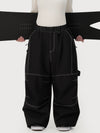 Women's UrbanCraft Workwear Baggy Snow Pants with Enhanced Knee Mobility Design