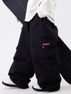 Women's Wild Soul Steeze ParkRider Multi-Pocket Utility Cargo Leopard Snow Pants