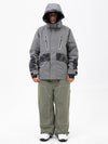 Men's Chillform Reflective Camo Snow Suit – Glow Trail Jacket with Freerider Baggy Snow Pants Set