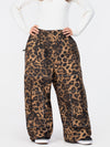 Women's Nightline Park Rider Reflective Trim Cargo Pockets Baggy Snow Pants