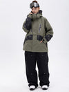 Women's Chillform Reflective Camo Snow Suit – Glow Trail Jacket with Baggy Snow Pants Set