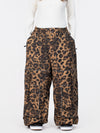 Women's Nightline Park Rider Reflective Trim Cargo Pockets Baggy Snow Pants