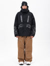 Men's Chillform Reflective Camo Snow Suit – Glow Trail Jacket with Freerider Baggy Snow Pants Set