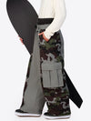 Men's Wild Motion Reflective Colorblock Extra Baggy Snow Pants