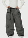 Women's Techline Durable Stretch Utility Cargo Snow Pants – Baggy Freestyle Fit