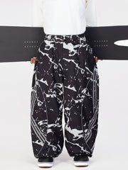Men's Nightline Park Rider Reflective Curve Baggy Snow Pants