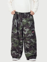Men's Techline Durable Stretch Utility Cargo Snow Pants – Baggy Freestyle Fit