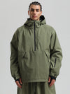 Men's Gsou Snow Durable Urban Vibe Pullover Anorak Snowboard Jacket