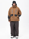 Men's Chillform Reflective Camo Snow Suit – Glow Trail Jacket with Baggy Snow Pants Set