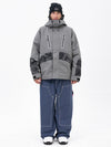 Men's Chillform Reflective Camo Snow Suit – Glow Trail Jacket with Freerider Baggy Snow Pants Set