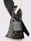 Women's Wild Motion Reflective Colorblock Extra Baggy Snow Pants