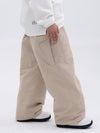 Women's Double Knee Mountain Freestyle Baggy Camo Snow Pants