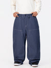 Men's UrbanCraft Utility Freeride Baggy Snowboard Pants with Reinforced Panels