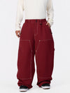 Men's UrbanCraft Utility Freeride Baggy Snowboard Pants with Reinforced Panels