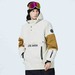 Men's Mountain Challenger Half-Zip Anorak Snow Jacket