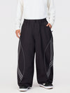 Men's Nightline Park Rider Reflective Curve Baggy Snow Pants